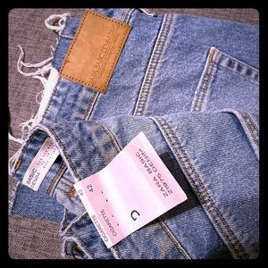 Zara Cigarette Denim Jeans